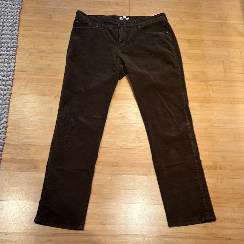 Peter Millar Men's Brown Corduroy Pants